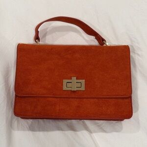 Orange handbag